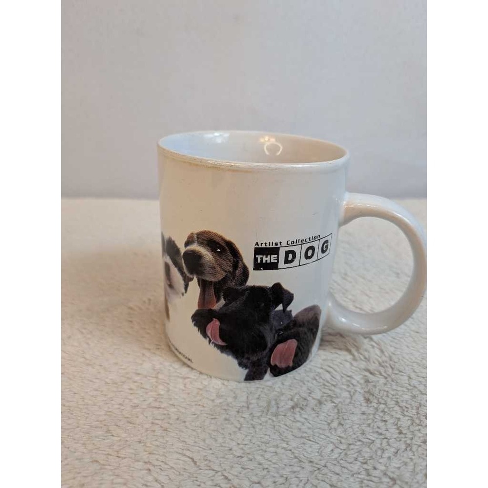 Sherwood Brands Dog‎ Faces Artlist Collection Mug Coffee Cup Latte Tea